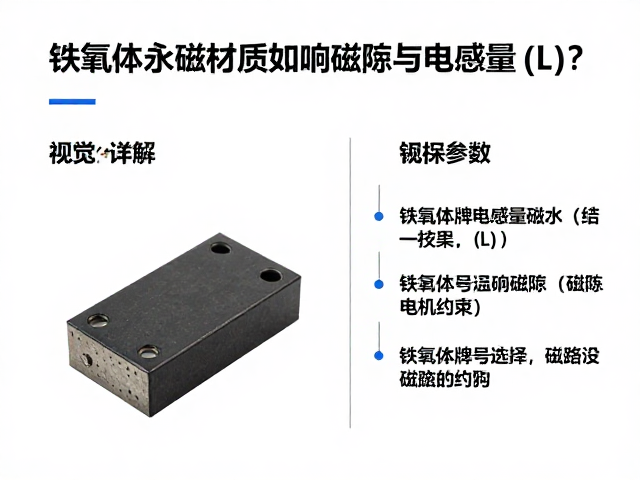 铁氧体永磁材质如何影响磁隙与电感量(L)？详解参数关系
