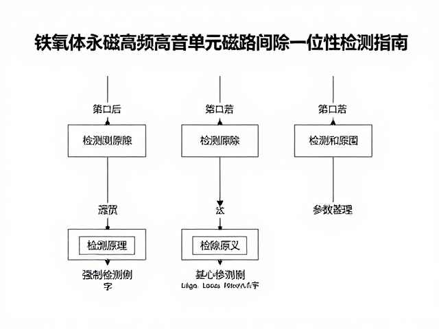 铁氧体永磁高频高音单元磁路间隙一致性检测指南