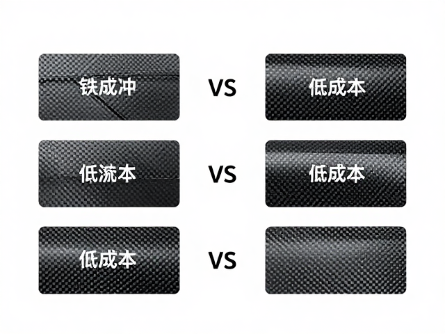 铁质冲压vs碳纤维,低成本与高性能的选型指南