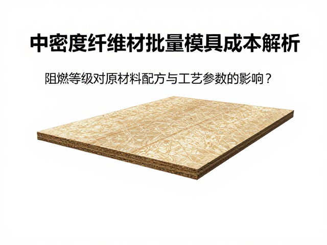 中密度纤维板材批量模具成本解析，如何匹配阻燃等级要求？