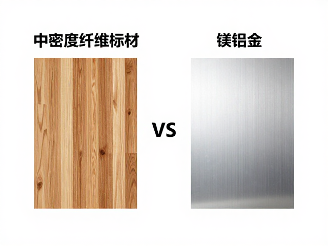中密度纤维板材 vs 桃花心木 vs 镁铝合金,三大材质优缺点与选购指南