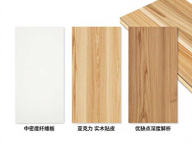 中密度纤维板，亚克力，实木贴皮，3大板材怎么选？优缺点深度解析