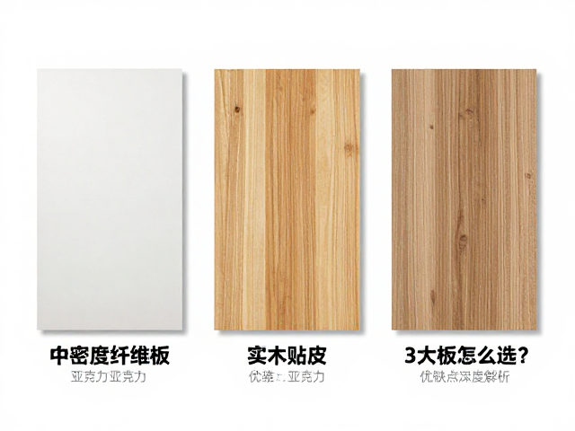 中密度纤维板，亚克力，实木贴皮，3大板材怎么选？优缺点深度解析
