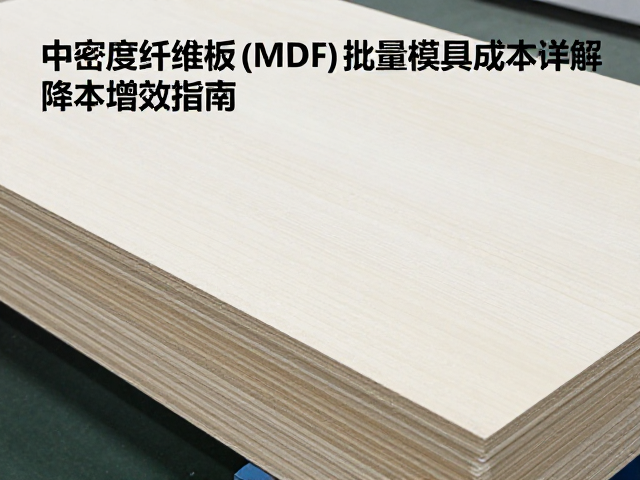 中密度纤维板(MDF)批量模具成本详解，降本增效指南