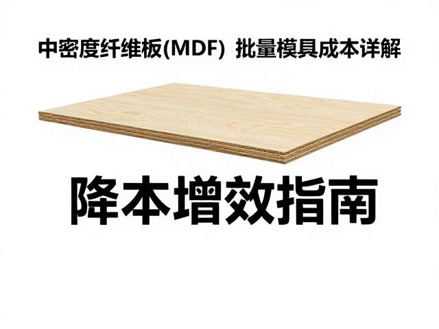 中密度纤维板(MDF)批量模具成本详解，降本增效指南