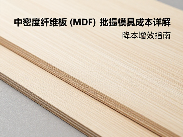 中密度纤维板(MDF)批量模具成本详解，降本增效指南