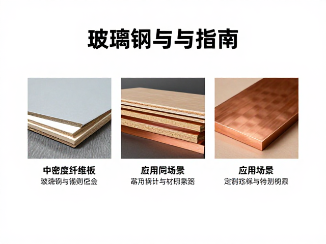 中密度纤维板、玻璃钢与铜合金，三大材质特性、应用场景与选型指南