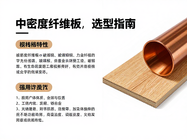 中密度纤维板、玻璃钢与铜合金，三大材质特性、应用场景与选型指南