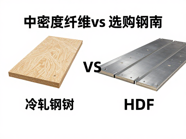 中密度纤维板vs冷轧钢板vsHDF,选材对比与选购指南