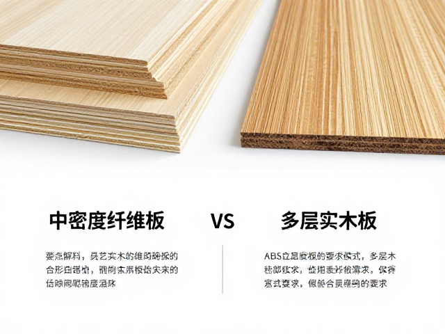 中密度纤维板、ABS塑料与多层实木板对比，优缺点解析与选购指南