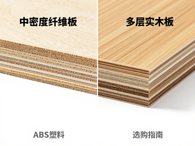 中密度纤维板、ABS塑料与多层实木板对比，优缺点解析与选购指南