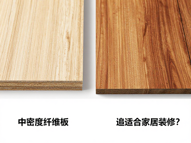 中密度纤维板与镁铝合金、桃花心木对比，哪种板材更适合家居装修？