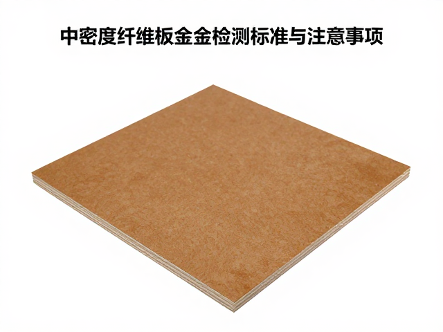 中密度纤维板皮革包覆重金属含量检测标准与注意事项