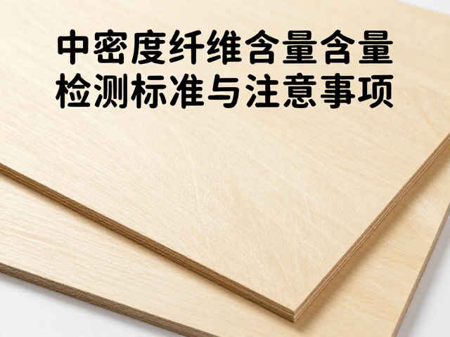 中密度纤维板皮革包覆重金属含量检测标准与注意事项
