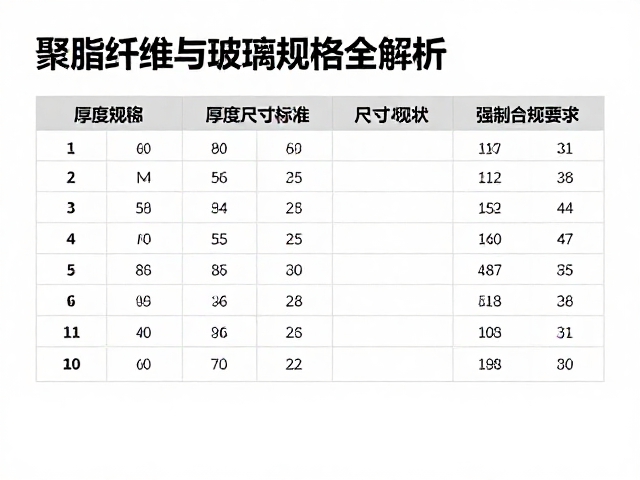 聚酯纤维与玻璃纤维棉密度厚度规格全解析，助您精准选材