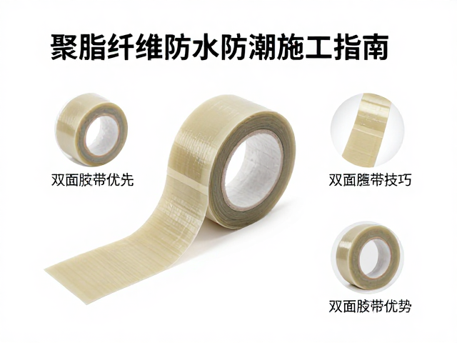 聚酯纤维防水防潮施工指南，双面胶带固定技巧与优势
