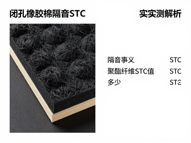 闭孔橡胶泡棉隔音效果,聚酯纤维STC值多少?实测解析
