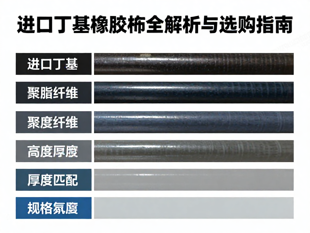 进口丁基橡胶,聚酯纤维,高密度厚度规格全解析与选购指南