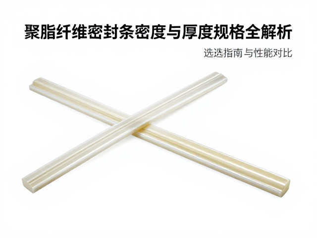 聚酯纤维密封条密度与厚度规格全解析，选型指南与性能对比