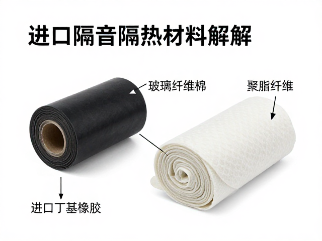 进口丁基橡胶,玻璃纤维棉,聚酯纤维,顶级隔音隔热材料组合解析
