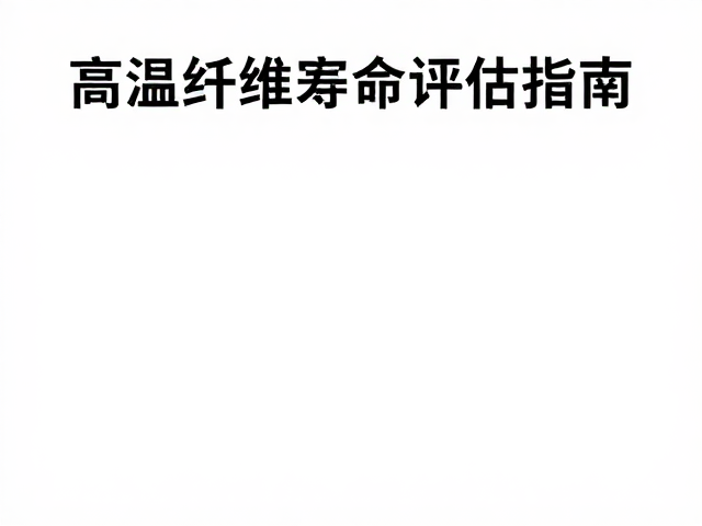 高温环境老化监测，聚酯纤维密封条性能衰减与寿命评估指南