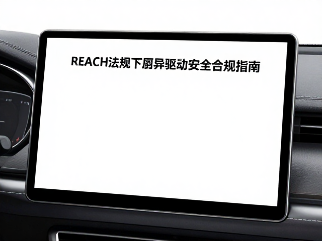 REACH法规下的玻纤电路板基材，车载显示屏驱动的安全合规指南