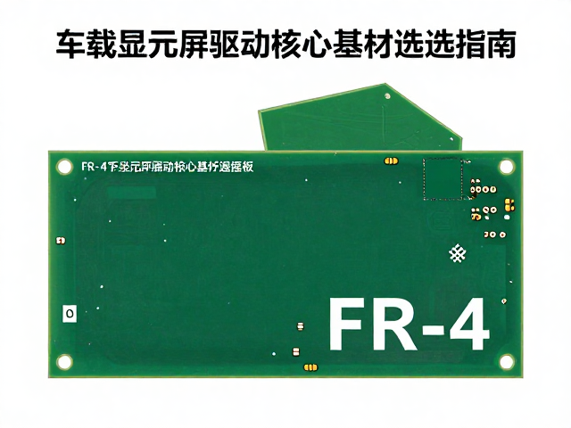 FR-4环氧树脂玻纤板，车载显示屏驱动核心基材选型指南