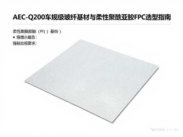 AEC-Q200车规级玻纤基材与柔性聚酰亚胺FPC选型指南