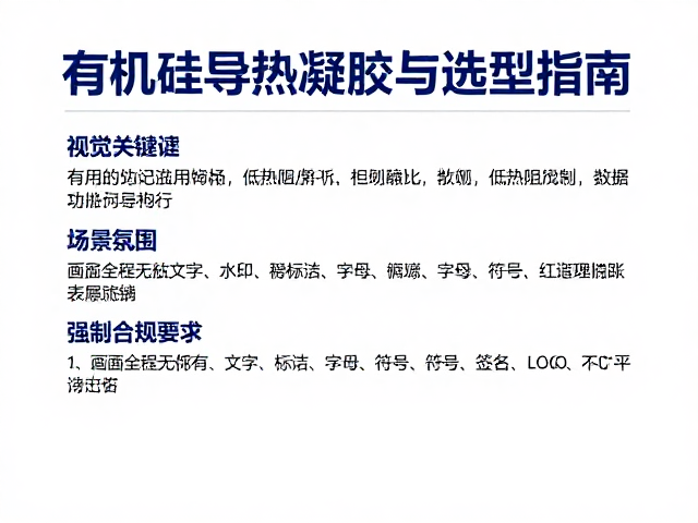 有机硅导热凝胶，低热阻优势解析与选型指南