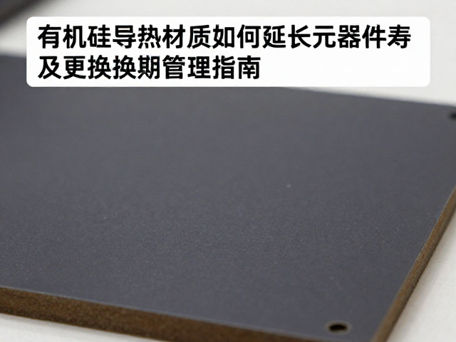 有机硅导热材质如何延长元器件寿命及更换周期管理指南