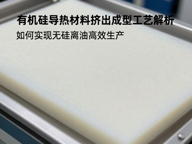 有机硅导热材质挤出成型工艺解析，如何实现无硅离油高效生产