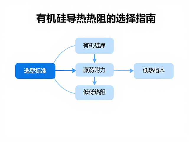 有机硅导热材质，高附着力与低热阻的选型指南