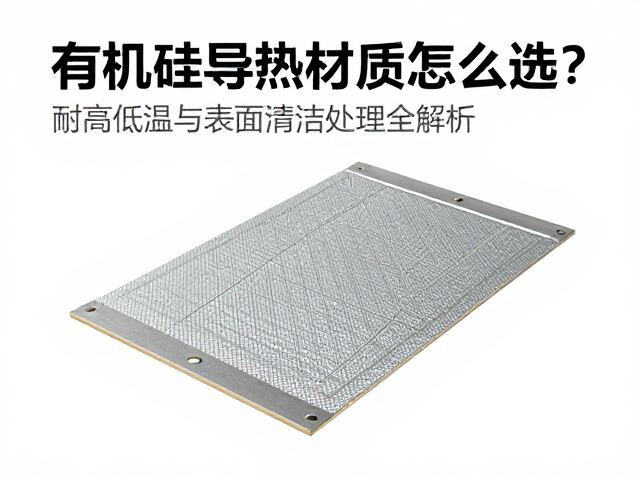 有机硅导热材质怎么选?耐高低温与表面清洁处理全解析