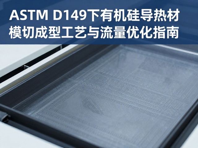 ASTM D149下的有机硅导热材质模切成型工艺与流量优化指南