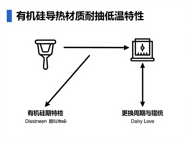 有机硅导热材质耐高低温特性与更换周期管理指南