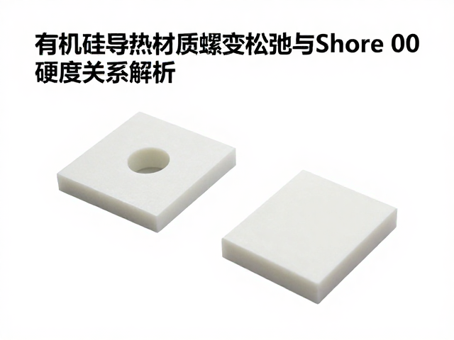 有机硅导热材质蠕变松弛与Shore 00硬度关系解析