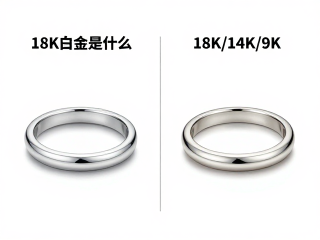 18K老白金是什么?对比钯金特性,详解18K/14K/9K区别与选购