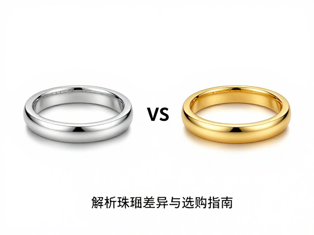 18K白金包镶vs钯金,深度解析珠宝材质差异与选购指南