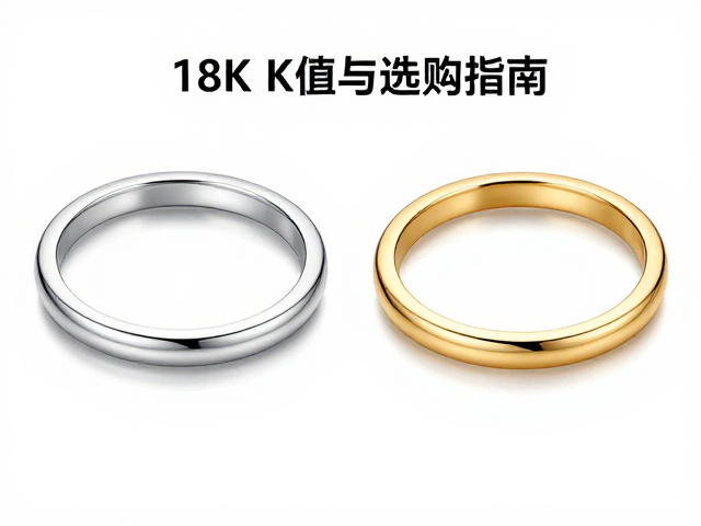 18K白金与K金区别,冷冽质感下的保值与选购指南