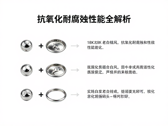 18K老白金与铂金银白对比,抗氧化耐腐蚀性能全解析