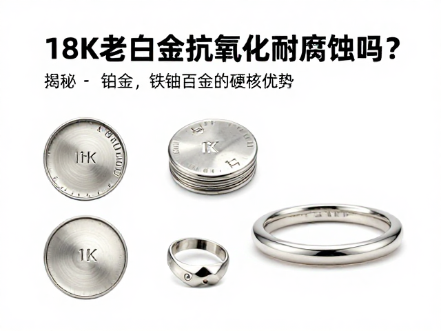 18K老白金抗氧化耐腐蚀吗?揭秘铂金,铱钌合金的硬核优势