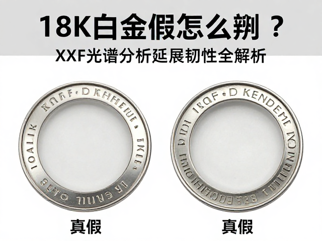 18K老白金真假怎么辨?XRF光谱分析延展韧性全解析