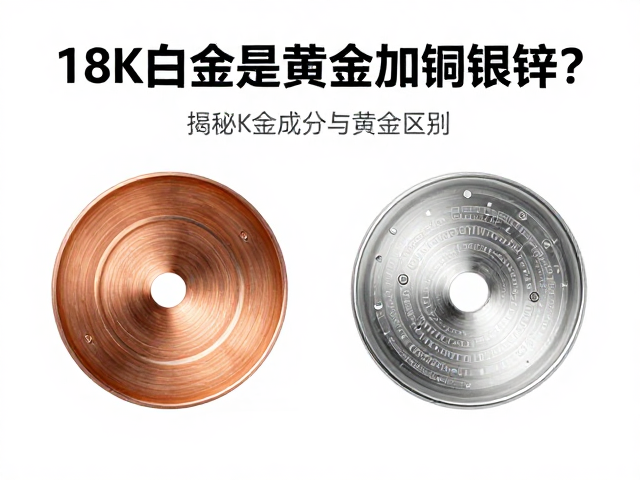 18K白金是黄金加铜银锌吗?揭秘K金成分与黄金区别