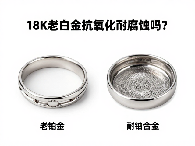 18K老白金抗氧化耐腐蚀吗?揭秘铂金,铱钌合金的硬核优势