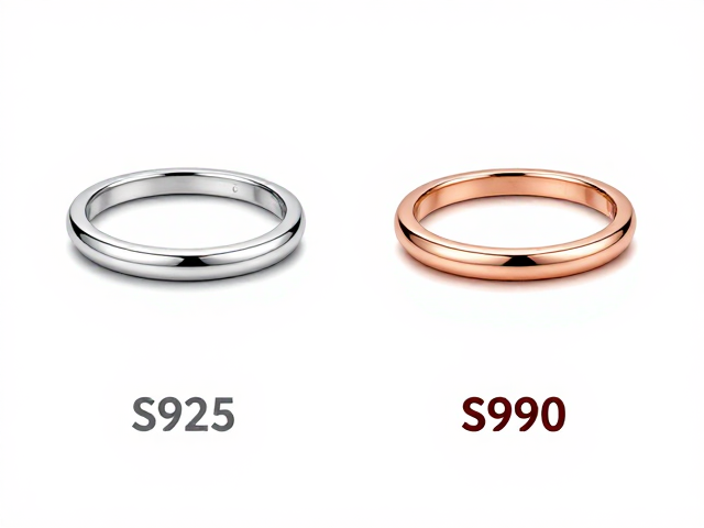 18K老白金与S925/S990、玫瑰粉金区别,珠宝材质选购指南