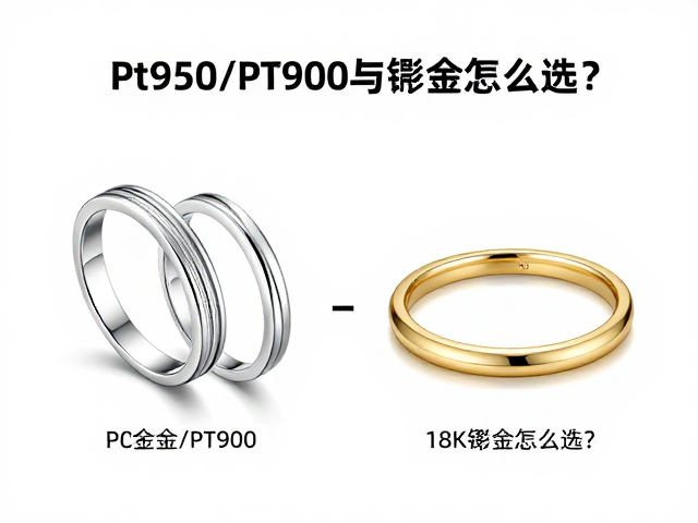 18K白金、Pt950/Pt900与钯金怎么选?2024保值与佩戴全解析