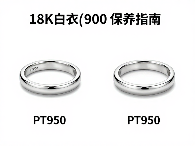 18K白金戒指怎么单独存放防刮擦?Pt950/Pt900保养指南