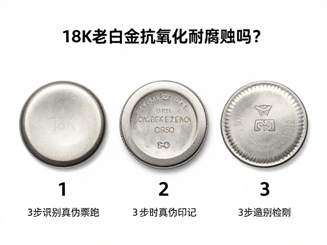 18K老白金抗氧化耐腐蚀吗？3步识别真伪印记，避坑指南
