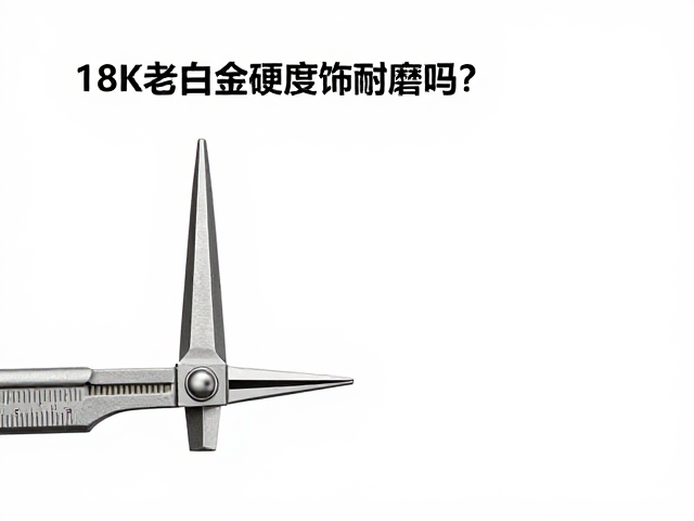 18K老白金硬度测试,K金首饰耐磨吗?