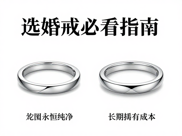 18K白金与铂金代表永恒纯净，选婚戒必看指南